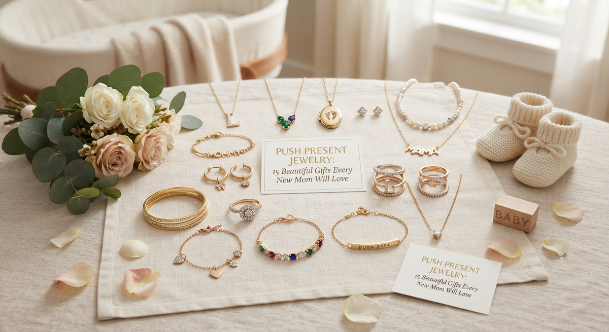 Push Present Jewelry: 15 Beautiful Gifts Every New Mom Will Love