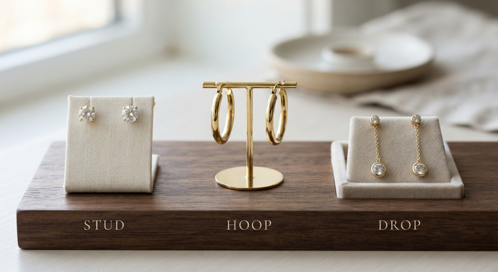 Stud vs Hoop vs Drop Earrings: Discover Your Perfect Style in 2026