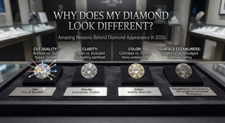 Why Does My Diamond Look Different? Amazing Reasons Behind Diamond Appearance in 2026