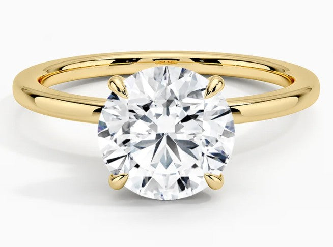 Hidden Halo Ring