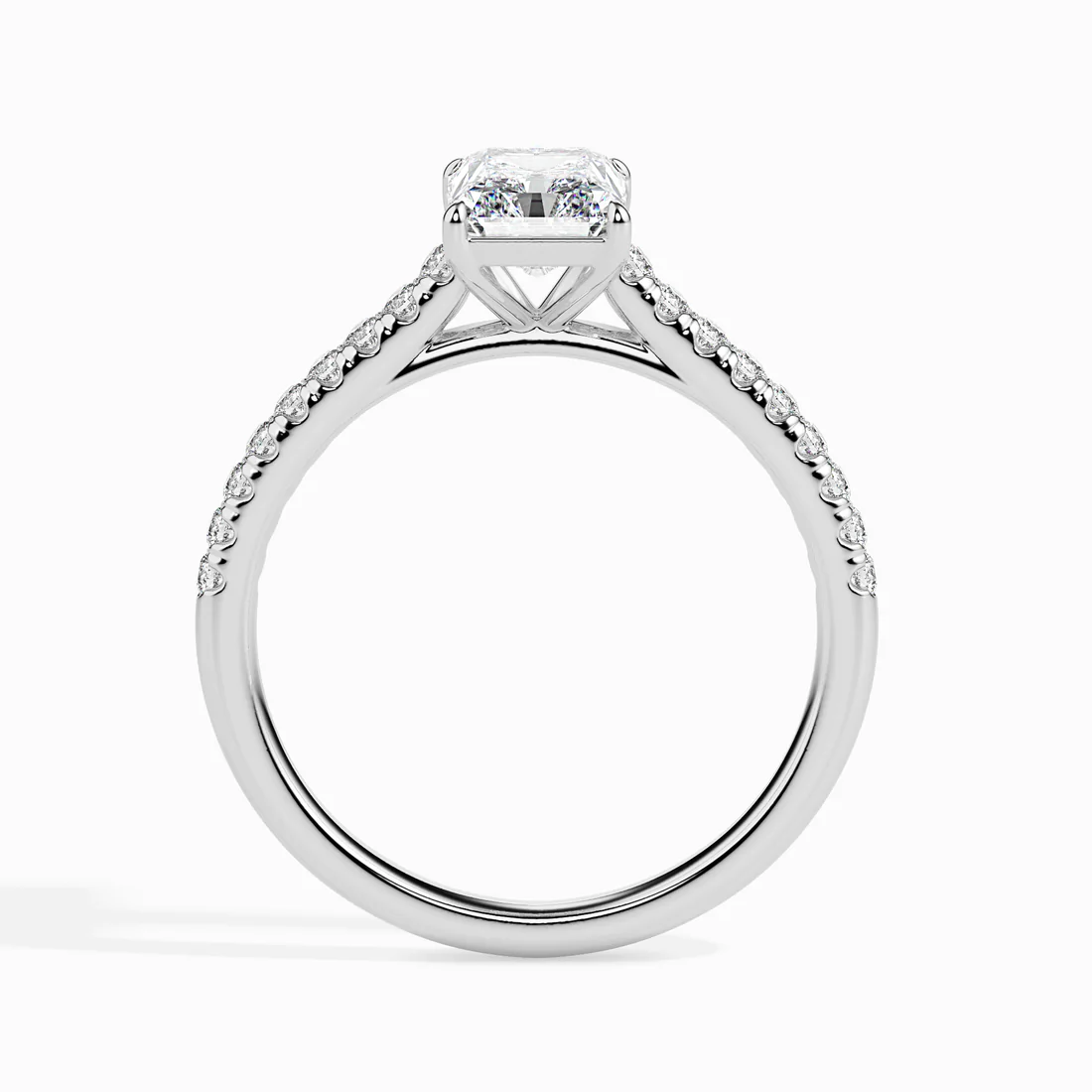 Luxury Radiant Cut Diamond Engagement Ring for Women