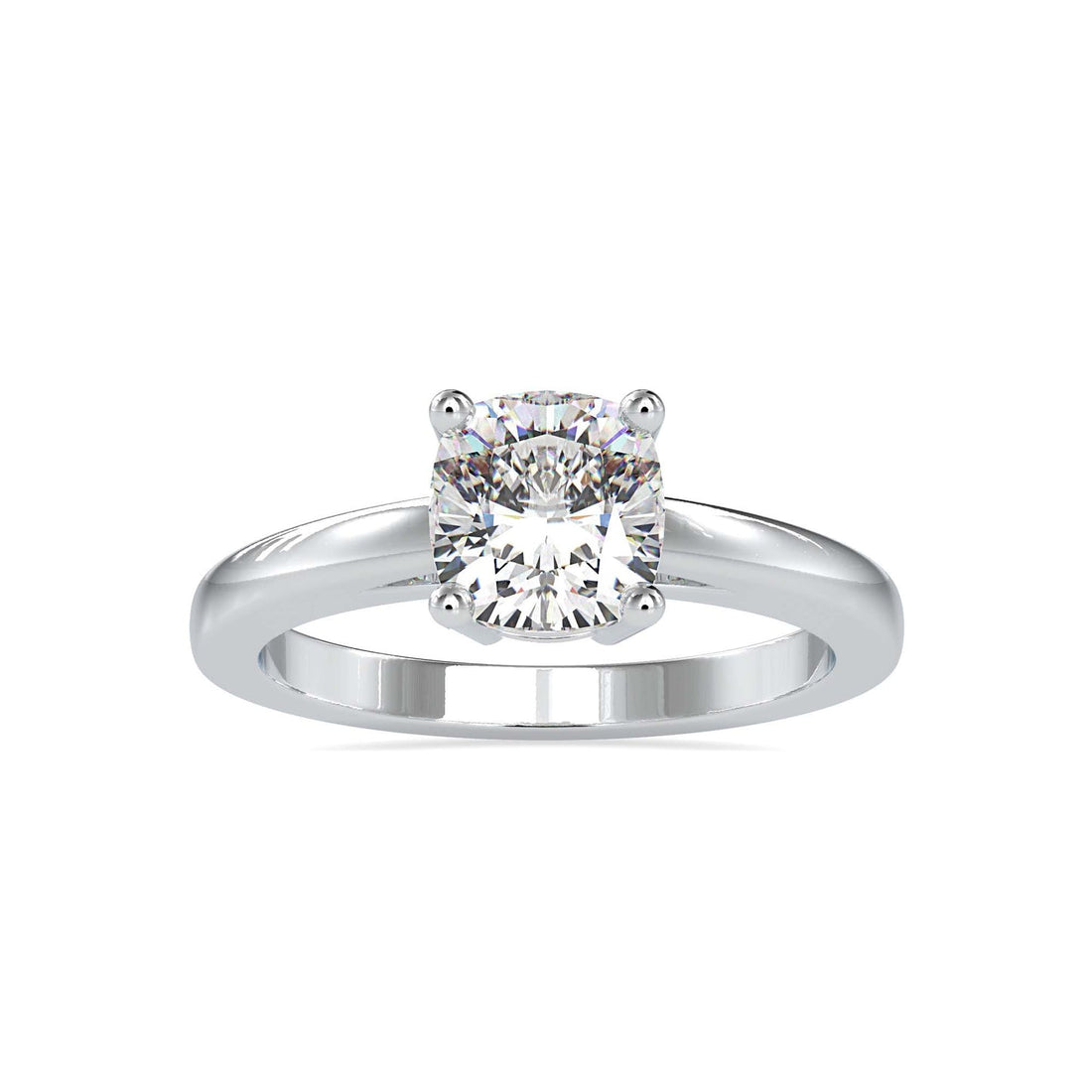 Classic Round Solitaire Diamond Engagement Ring
