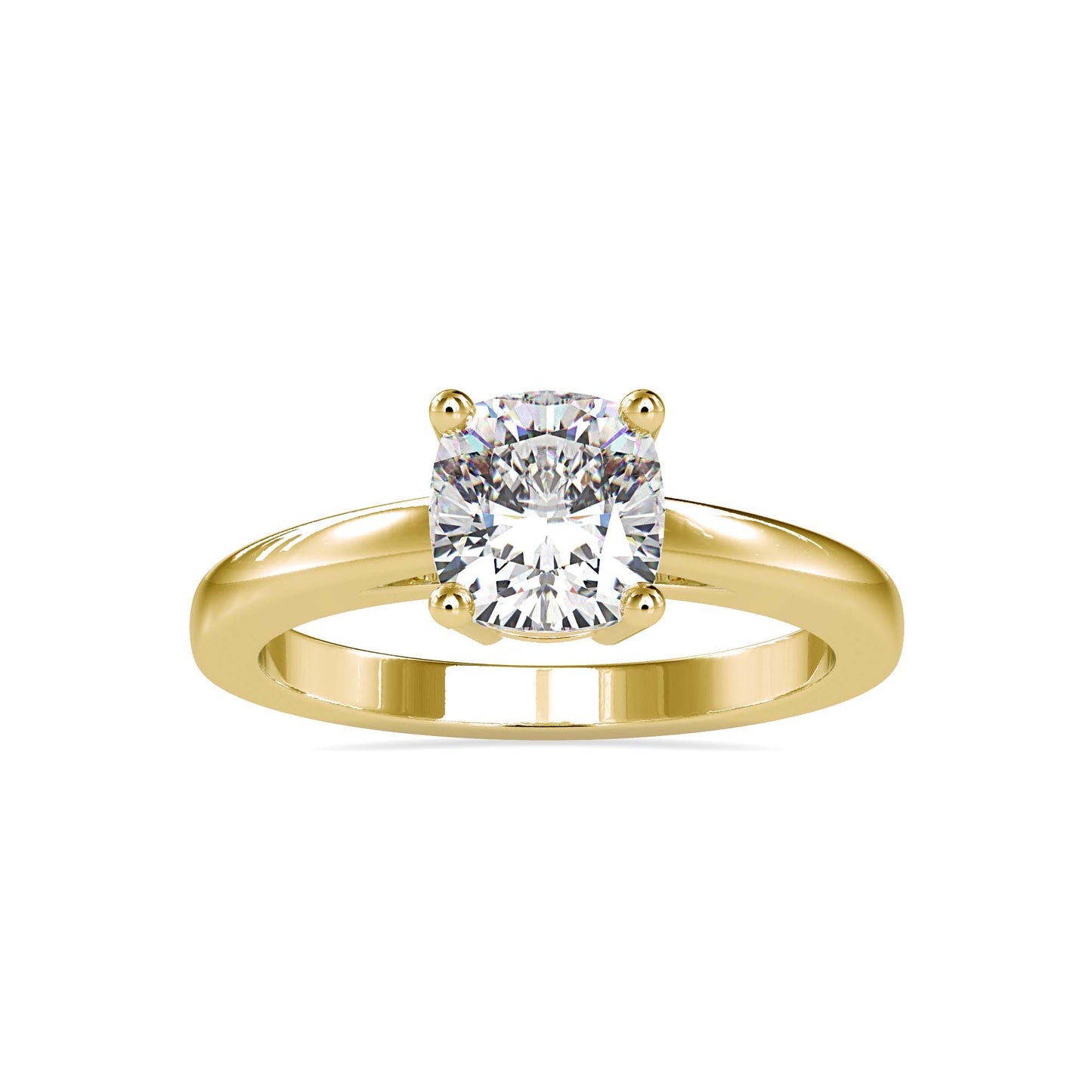Classic Round Solitaire Diamond Engagement Ring