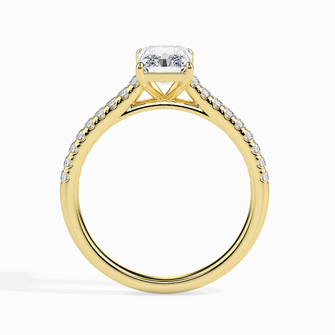 Luxury Radiant Cut Diamond Engagement Ring for Women